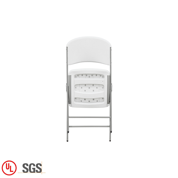 Wholesale Outdoor Garden Plastic Folding Chairs Wedding Party Portable White Camping Party Folding Chairs