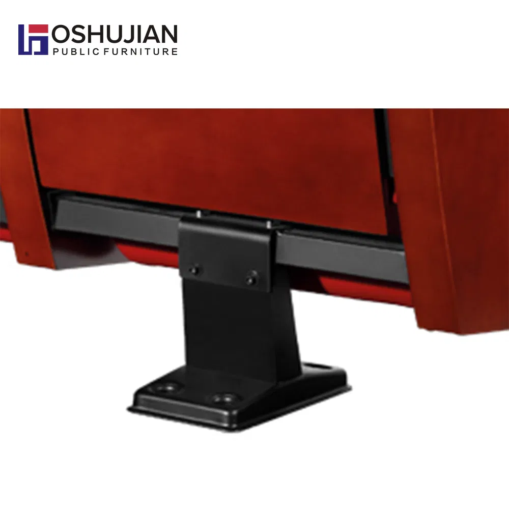Commercial Public Seating Supplier Wood Fabric Folding Church Auditorium Chair