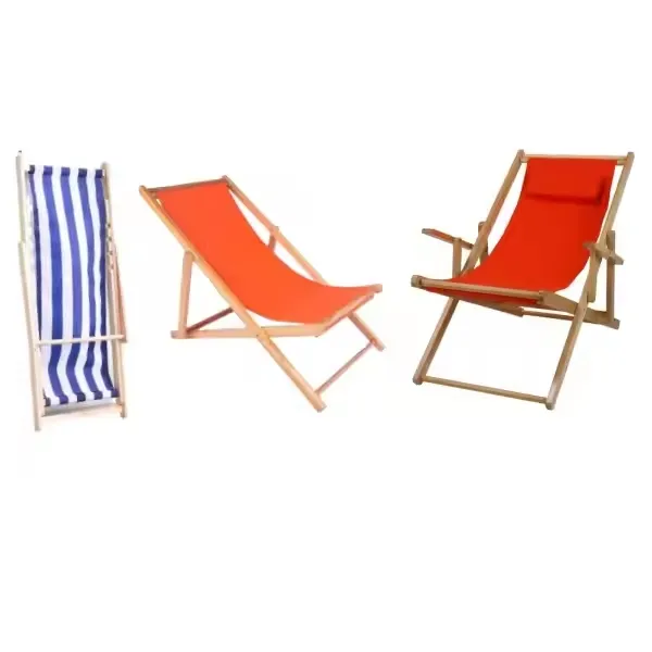 Wooden Folding Beach Chair Detail 6
