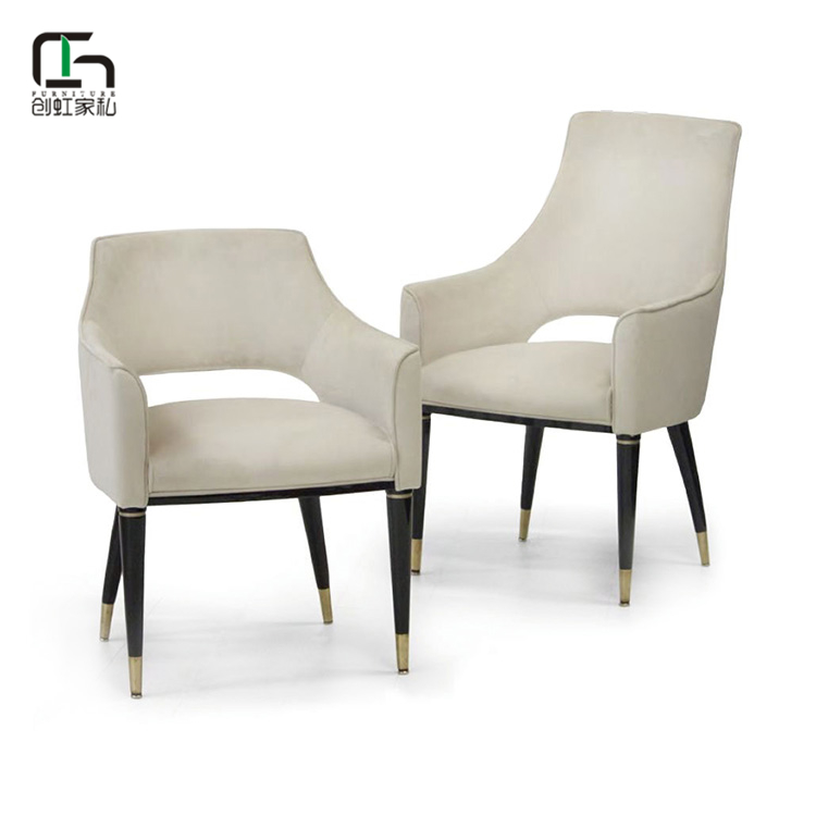 Factory Custom Upholstered Luxury Hotel Chairs Furniture Layout