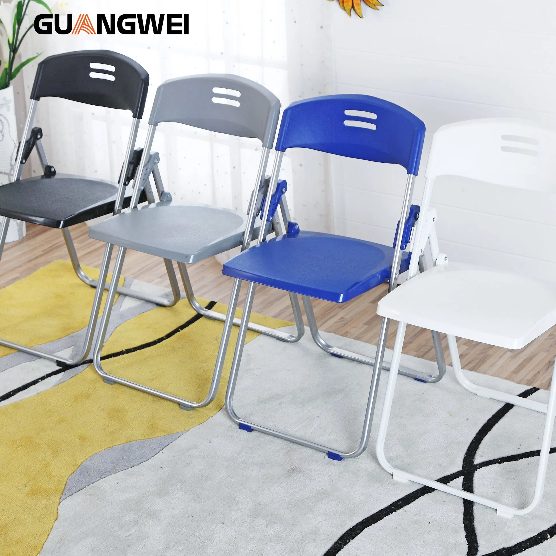 Wholesale School Furniture Classroom Study Student Table Chair Training Folding Chair