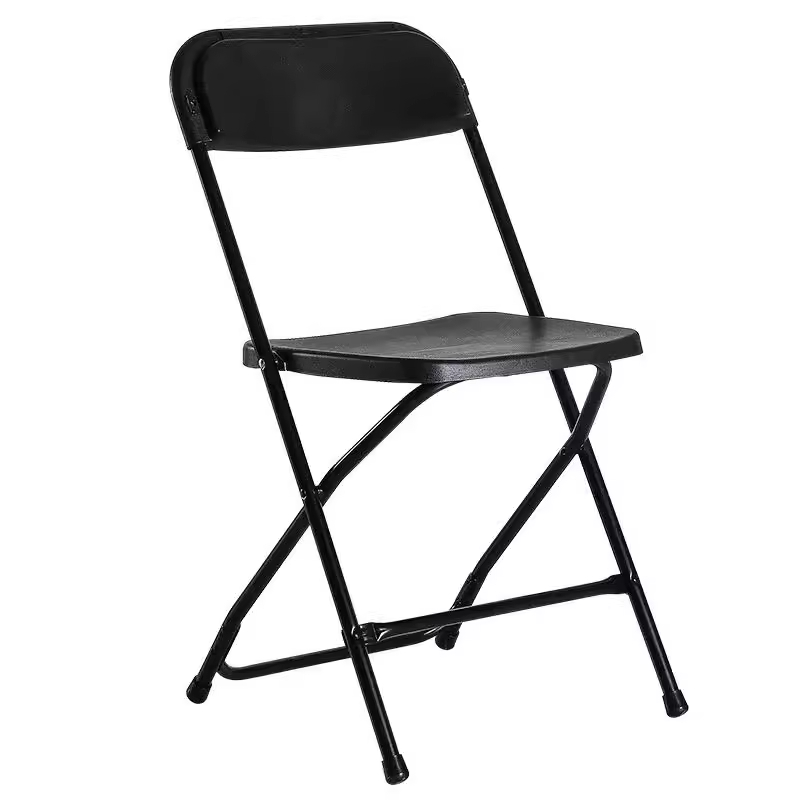 Wholesale Commercial Outdoor Garden Portable Modern Design Plastic Folding Dining Chairs White Living Room Wedding Event