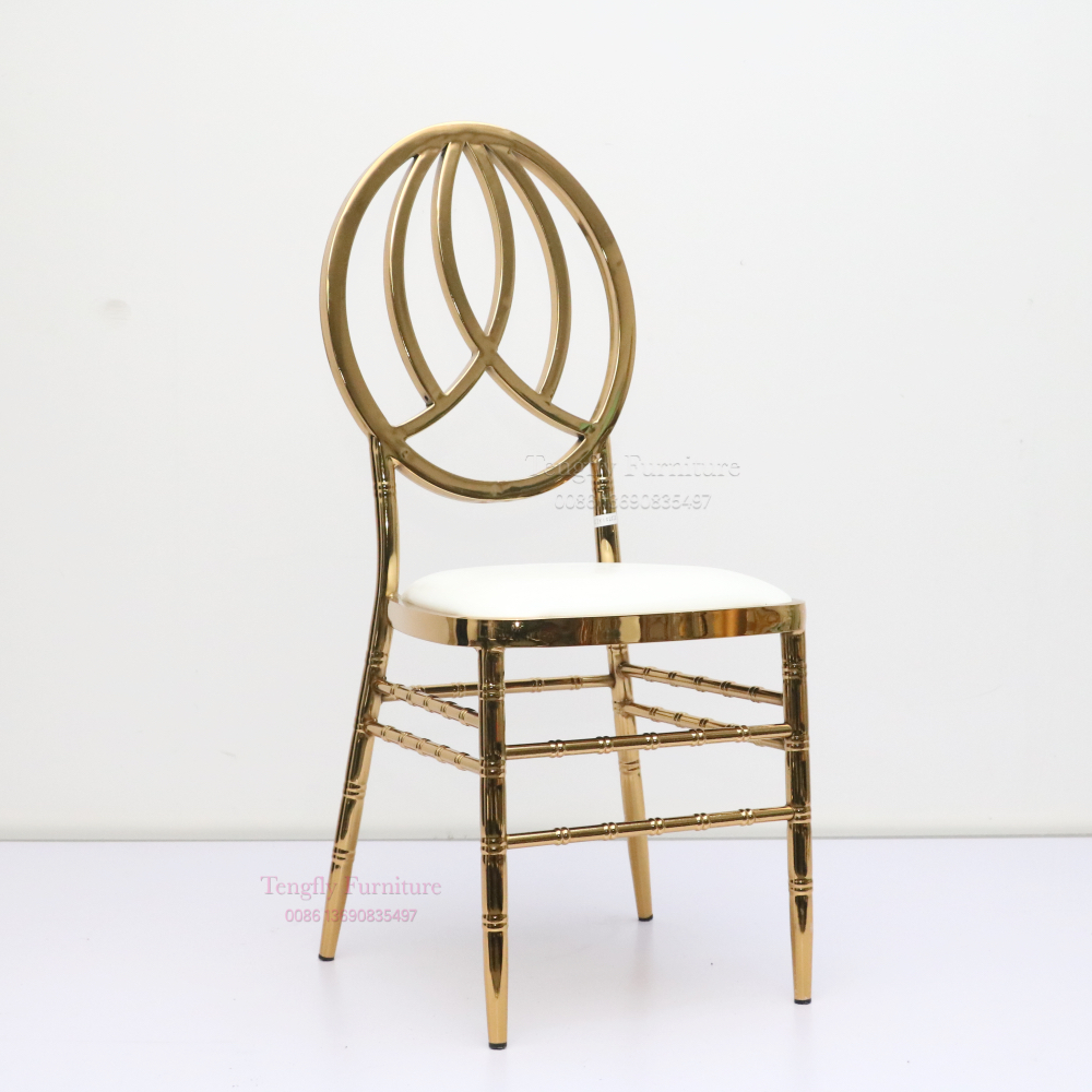Silver Wedding Chair Design