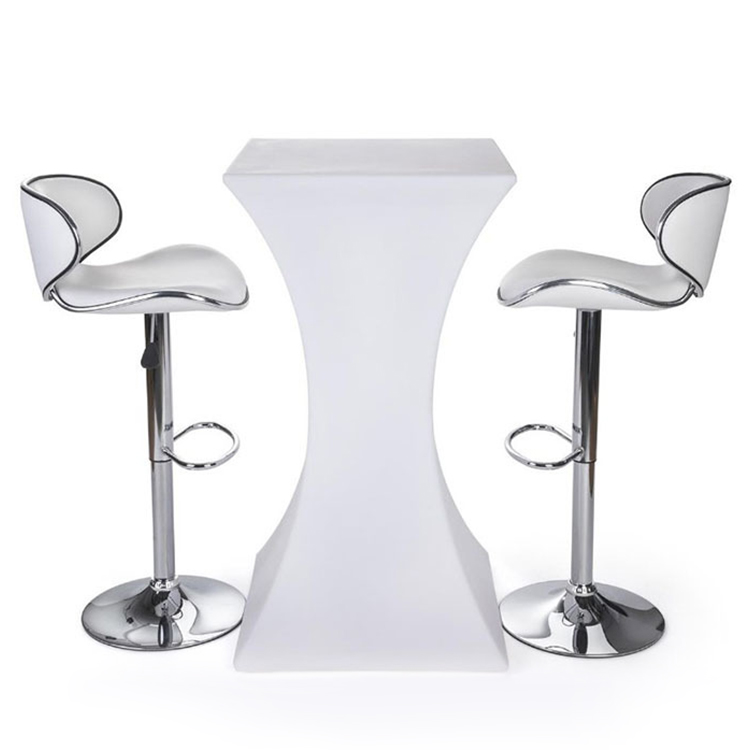 Party Bar Tables for Outdoor Commercial Event Portable Bar Furniture Nightclub Banquet Table LED Cocktail Table