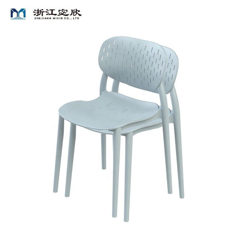 Nordic Stackable Plastic Office Chair Ins Home Simple Easy Stool Back Desk Negotiation Chair Restaurant Table Chair