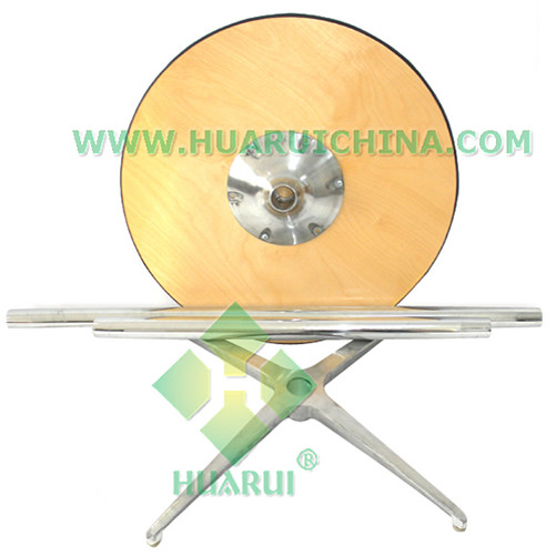 Outdoor Party Wooden Round High Top Cocktail Table