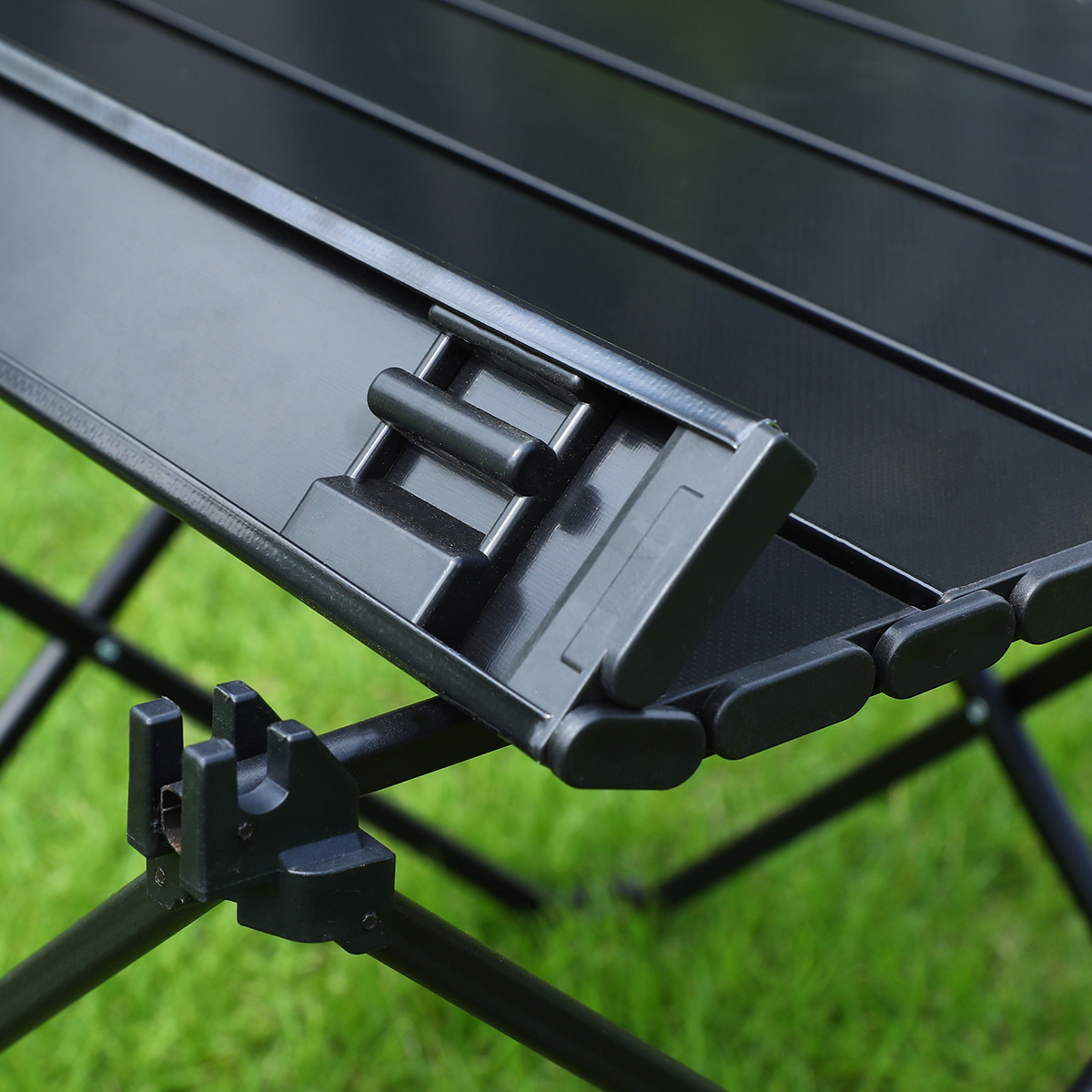 Outdoor Folding Table Portable Camping BBQ Picnic Aluminum Alloy Carbon Steel Outdoor Furniture