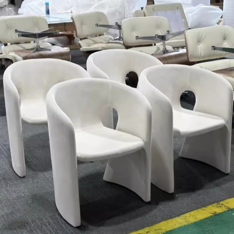 Modern Trendy Minimalist Eco-Friendly Durable Dining Room Reception Chair