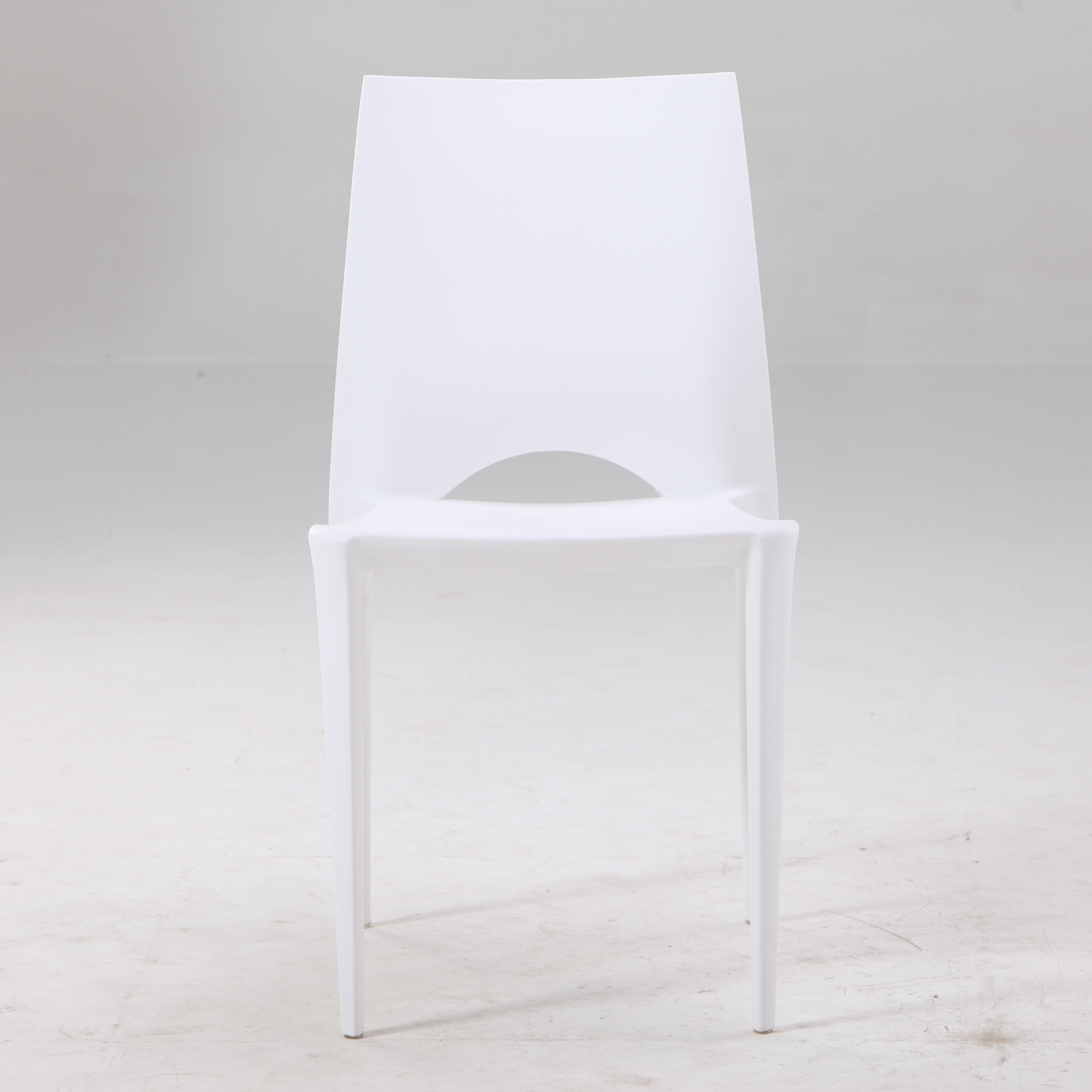 Wholesale Factory Heavy Duty Monoblock Stackable Outdoor Modern Dining Restaurant White Pp Polypropylene PP Plastic Chair