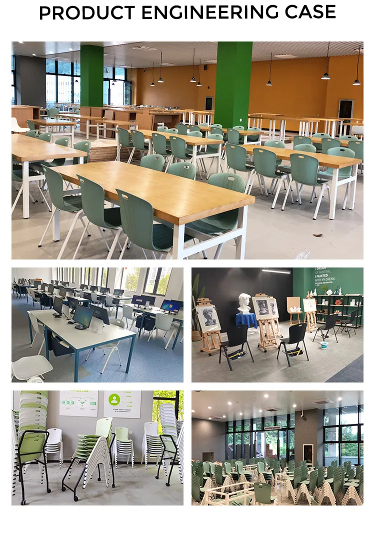 Folding Armrest School Furniture Classroom Student Learning Training Chair