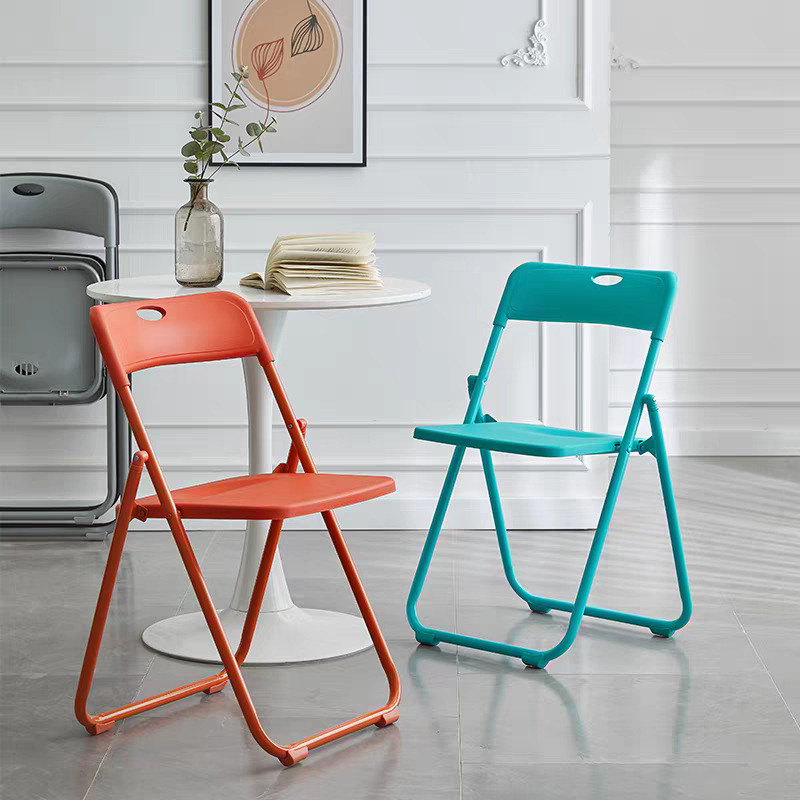 Modern Lightweight Stackable Folding Plastic Chair for Office Conference Home Bedroom School Restaurant Outdoor Use