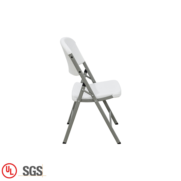 Wholesale Outdoor Garden Plastic Folding Chairs Wedding Party Portable White Camping Party Folding Chairs