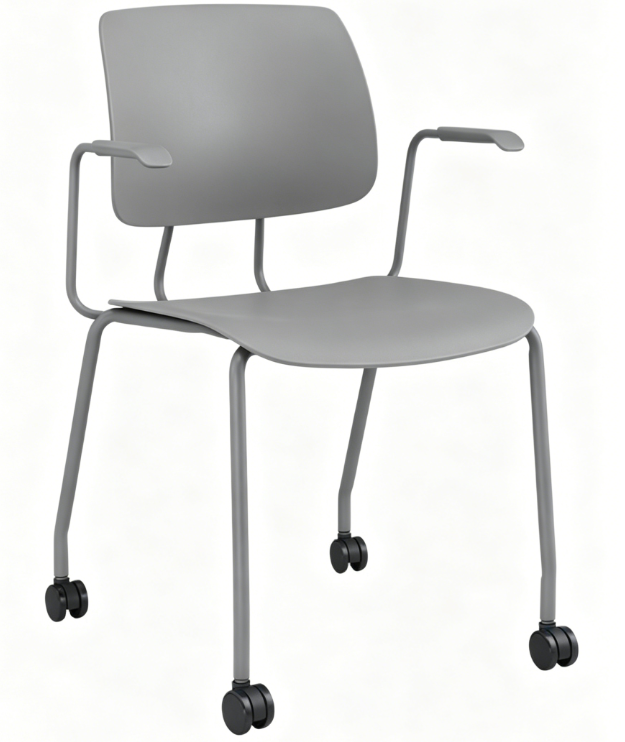 Wholesale Stackable Office Visitor Chair with Adjustable Tilt &amp; Height PP Backrest Cantilever Frame Meeting Room Chairs