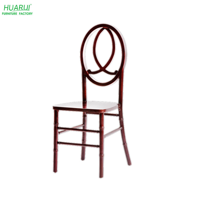 Stackable Wood Phoenix Chair for Outdoor Wedding
