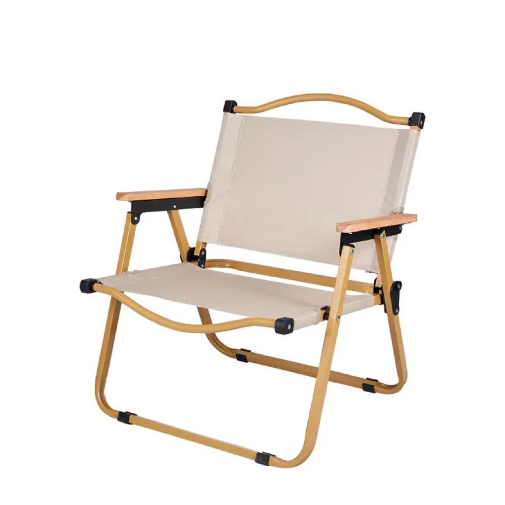 Aluminum Alloy Wood Grain Double Folding Chair Outdoor Portable Folding Chair Leisure Camping Picnic Double Beach Chair