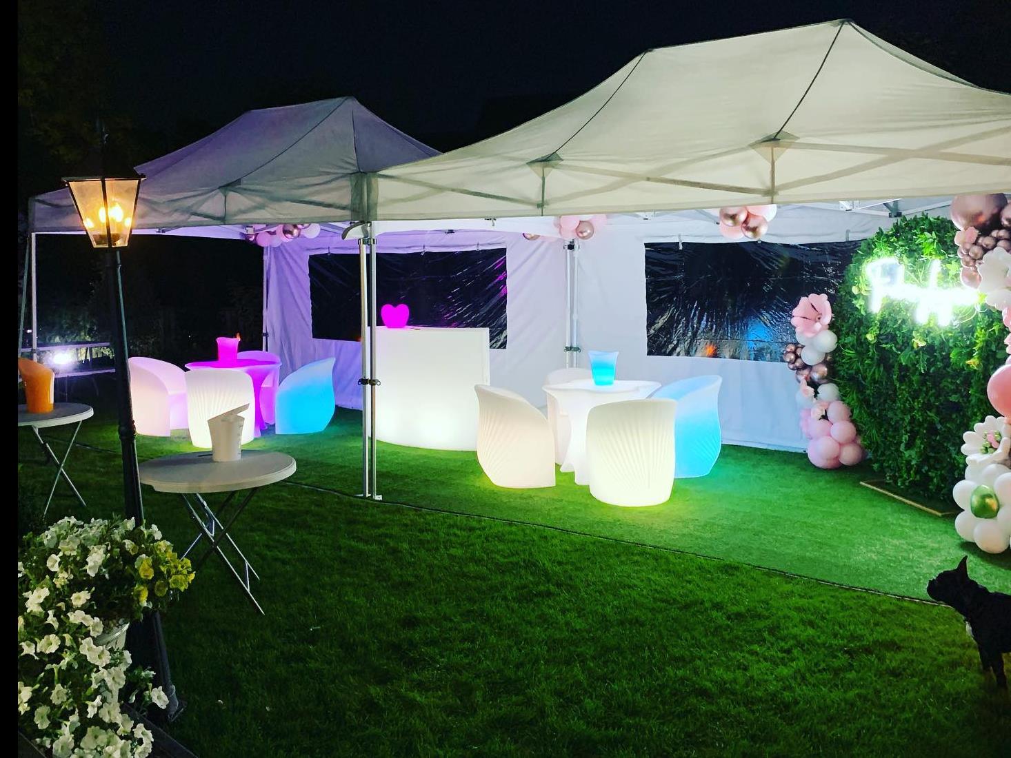 LED Furniture Display