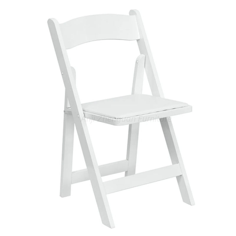 Portable Wooden Folding Chair for Wedding Event Banquet Outdoor (ZG26-012)