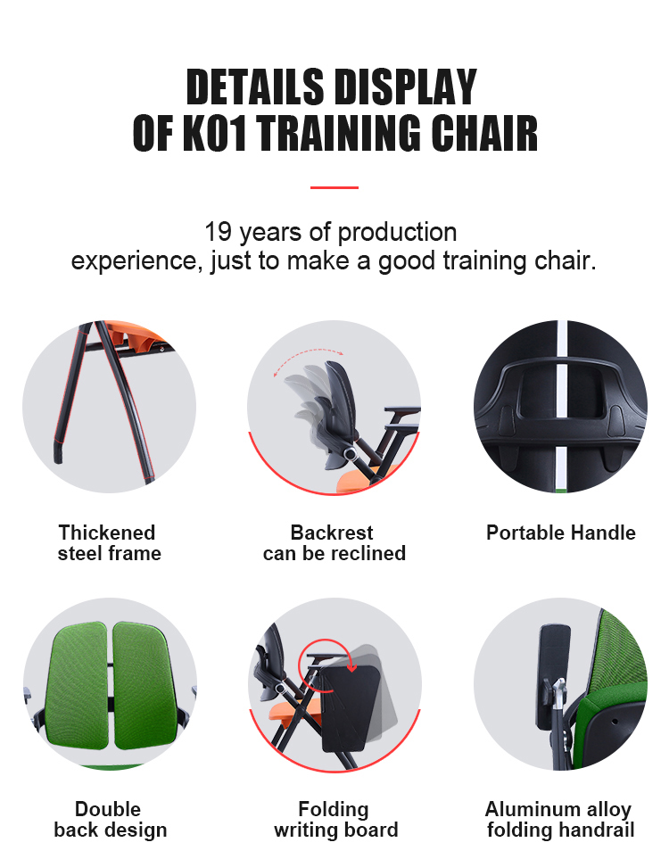 Folding Training Chair Detail 8