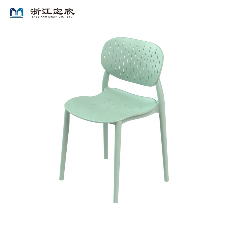 Nordic Stackable Plastic Office Chair Ins Home Simple Easy Stool Back Desk Negotiation Chair Restaurant Table Chair