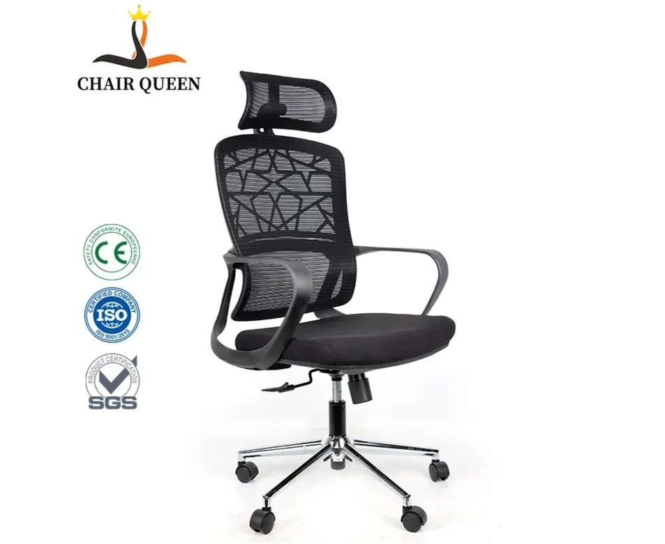 High Back & Adjustable Headrest Support