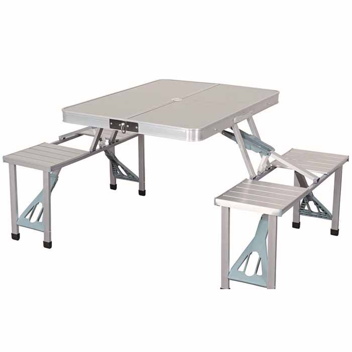 Folding Table /table and Chair Metal Outdoor Furniture Picnic Aluminum Modern Park Hot Sale Multi-function Portable Outdoor
