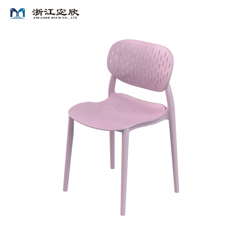 Nordic Stackable Plastic Office Chair Ins Home Simple Easy Stool Back Desk Negotiation Chair Restaurant Table Chair