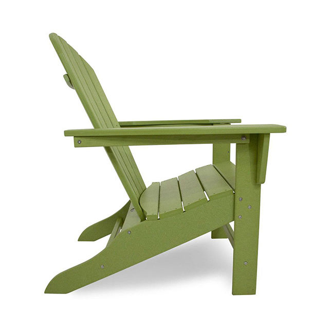 Popular Waterproof Patio Beach Chair Folding Plastic Wood Outdoor Adirondack Garden Chair