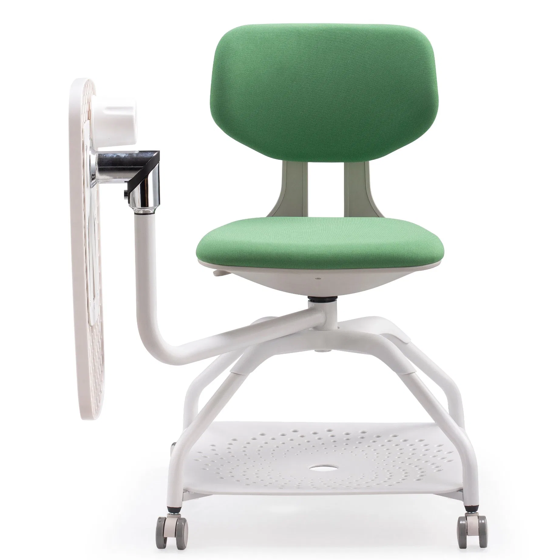 School College University Student Desk Classroom Chair Ergonomic Office Meeting Room Conference Training Chair with Writing Table