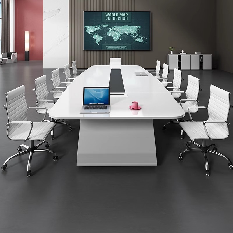 2025 Chinese Manufacturer Luxury Modern Design Training and Meeting Room Furniture Conference Table for Large Offices