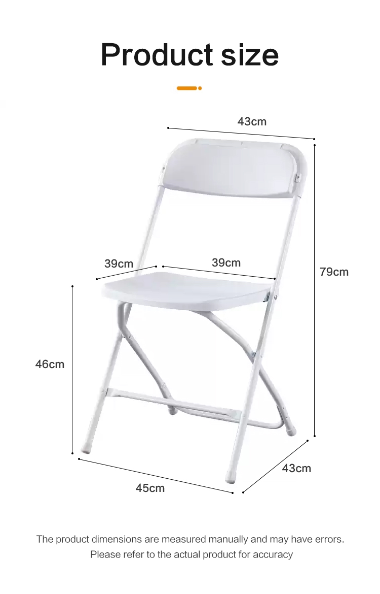 Plastic Folding Chair Storage