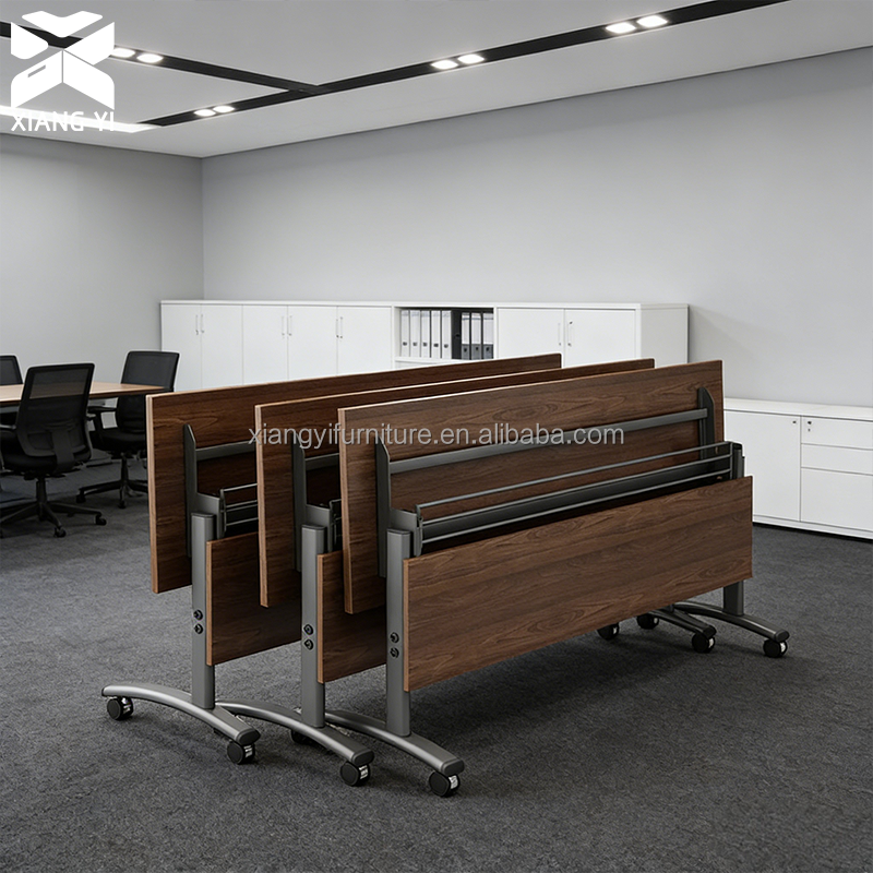 Customizable Folding Table Space Saving Conference Table Work Office Meeting Table Office Desk Mesa De Conferencias Plegable