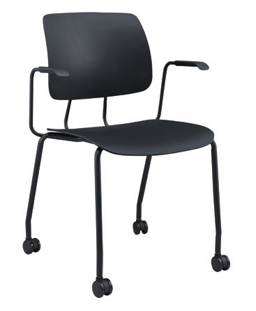 Wholesale Stackable Office Visitor Chair with Adjustable Tilt &amp; Height PP Backrest Cantilever Frame Meeting Room Chairs