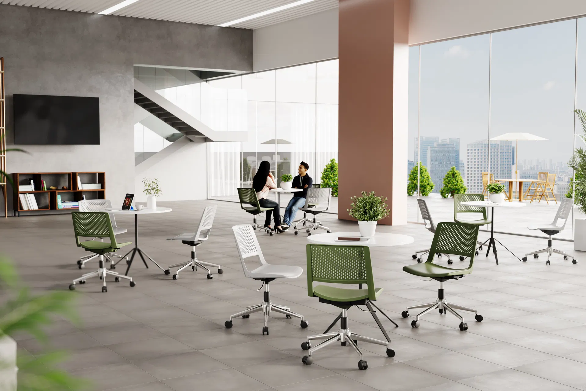 Ergonomic Chair Feature
