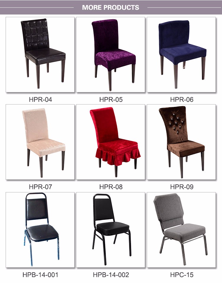 Hotel Furniture Design Restaurant Chairs Stackable Velvet Banquet Dining Chairs for Kitchen Conference Restaurant Use