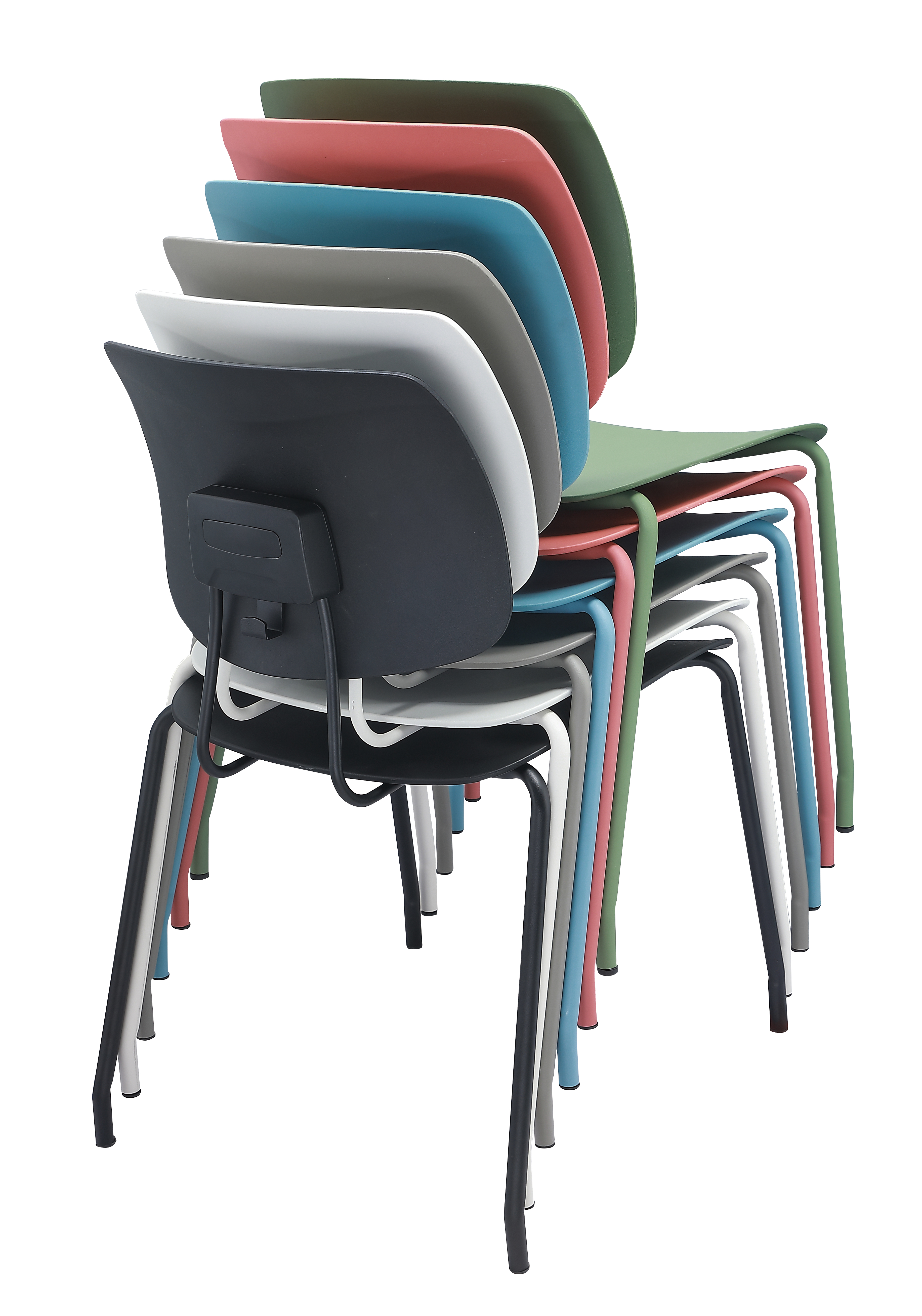 Wholesale Stackable Office Visitor Chair with Adjustable Tilt &amp; Height PP Backrest Cantilever Frame Meeting Room Chairs