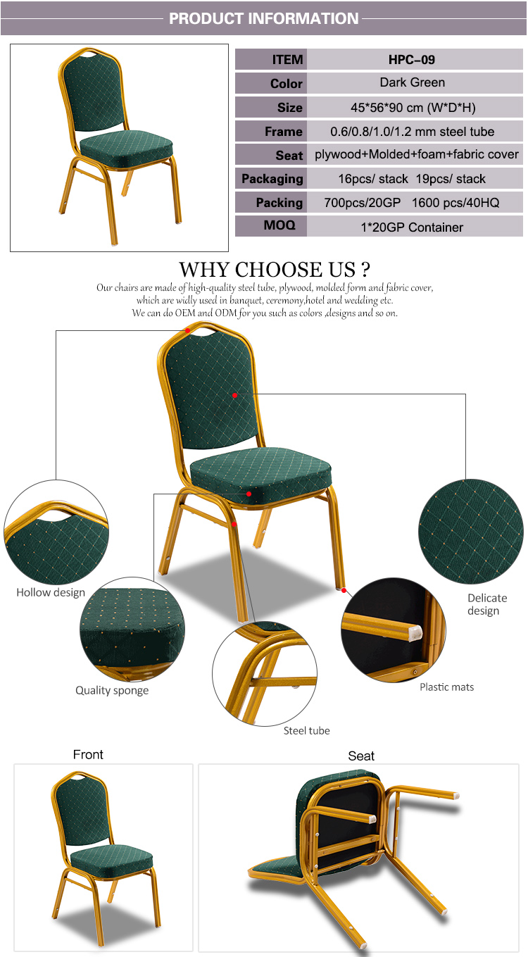 Cheap Stackable Hotel Dining Banquet Chair