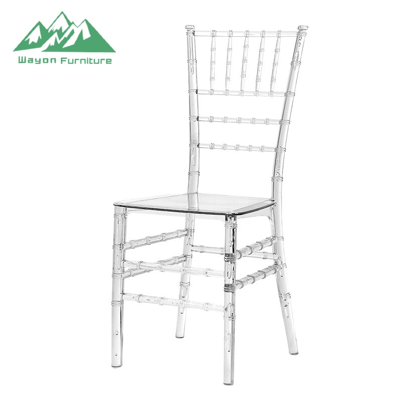 Wayon Stainless Steel Contemporary Hotel Chair Stackable &amp; Durable for Commercial Events Parties Lobby Use
