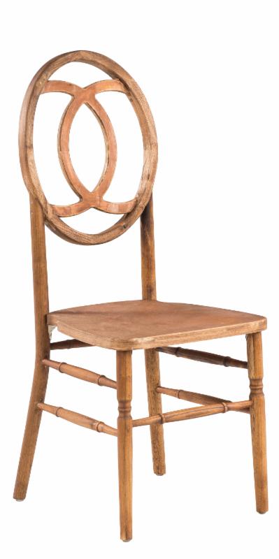 Stackable Wood Phoenix Chair for Outdoor Wedding