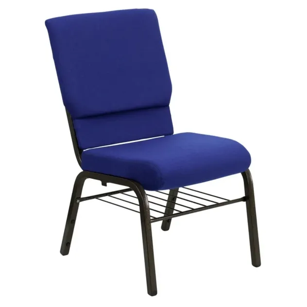 Wholesale Price Church Chairs Stackable Upholstered Metal Auditorium Chair