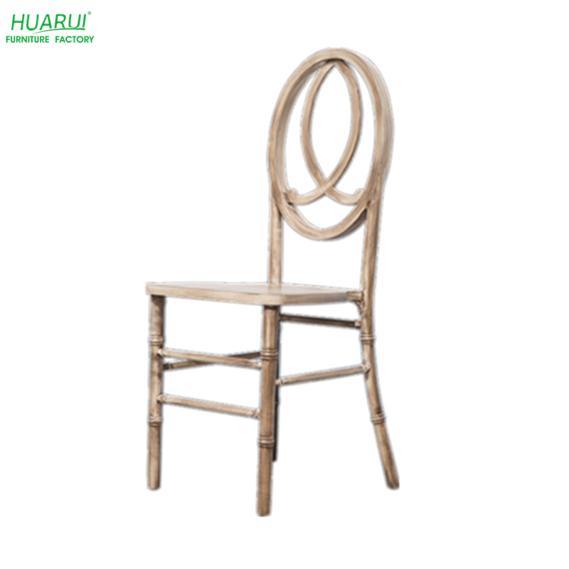 Stackable Wood Phoenix Chair for Outdoor Wedding