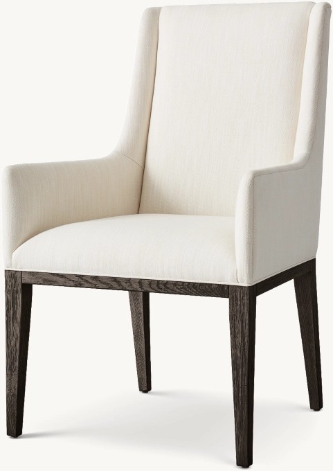 Simple and elegant indoor dining chairs for hotel, restaurant and banquet rooms. Furniture made of oak fabric dining chairs.