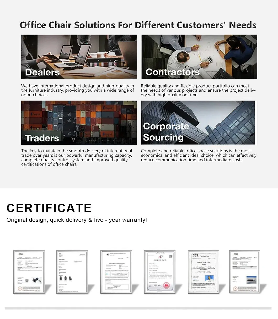 Chair Testing Standards
