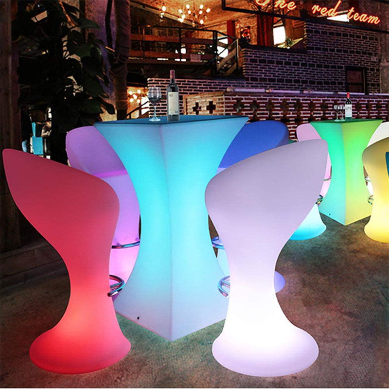 LED Cocktail Table Detail 1