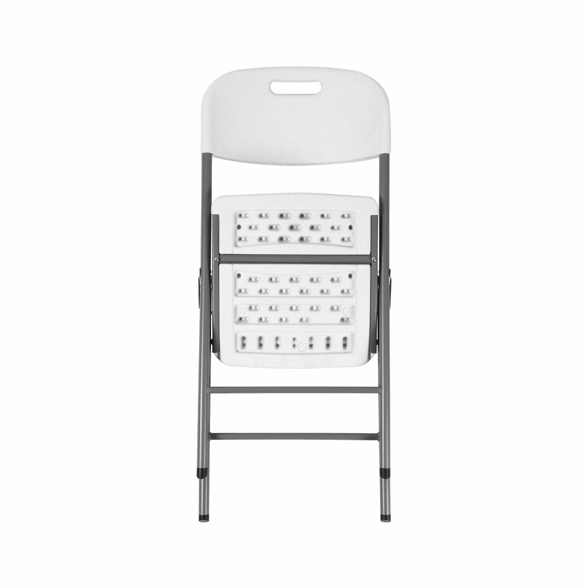 Wholesale Lightweight Plastic Folding Chair Modern Portable Outdoor Furniture White Camping for Events Party Wedding Banquet