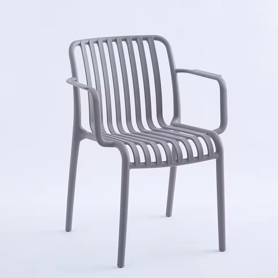 2026 Nordic Hot Sale Colors Full PP Plastic Thickened Backrest Stackable Portable Hotel Outdoor Indoor Used Dining Chair