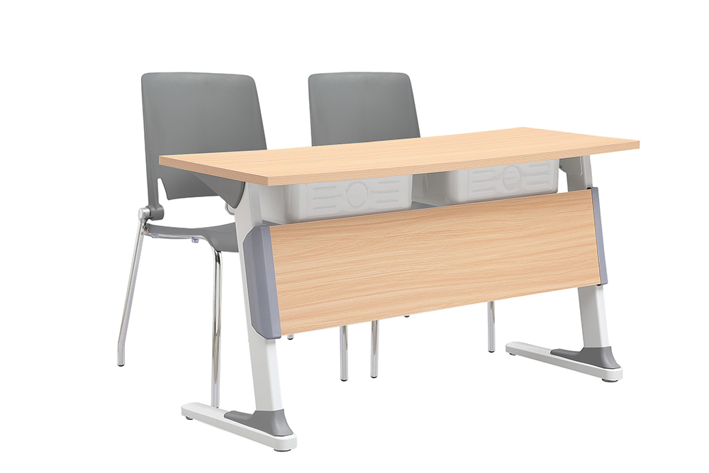 Conference Training Lecture Hall Theater School Furniture Classroom Double Student Desk and Chair