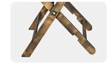 Wholesale Outdoor Event Balcony Bistro Party Folding Wood Chairs