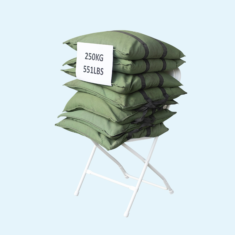 Fan Back Folding Chair Detail