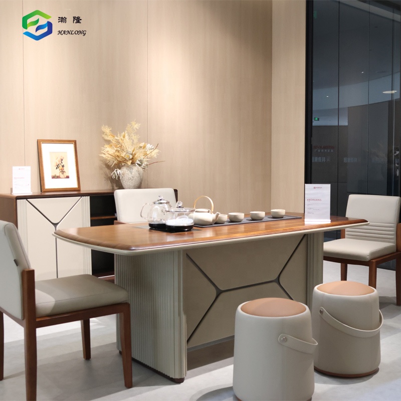 High End MDF Meeting Room Desk Modern Luxury Wood Conference Tables