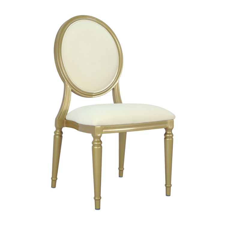Chair Suppliers in China Upholstered Hotel Furniture Chair Without Arms Restaurant Dining O Back White Louis Chairs for Banquet